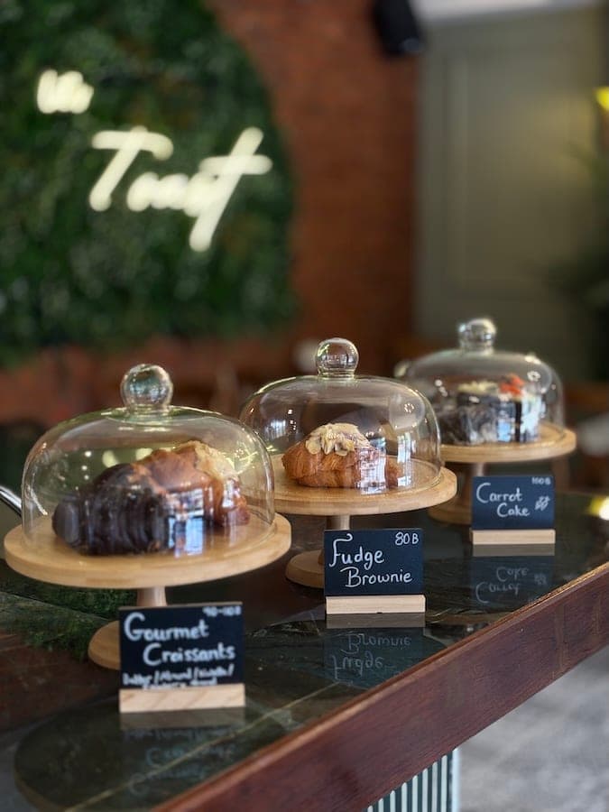Inside Toast Cafe Chaweng