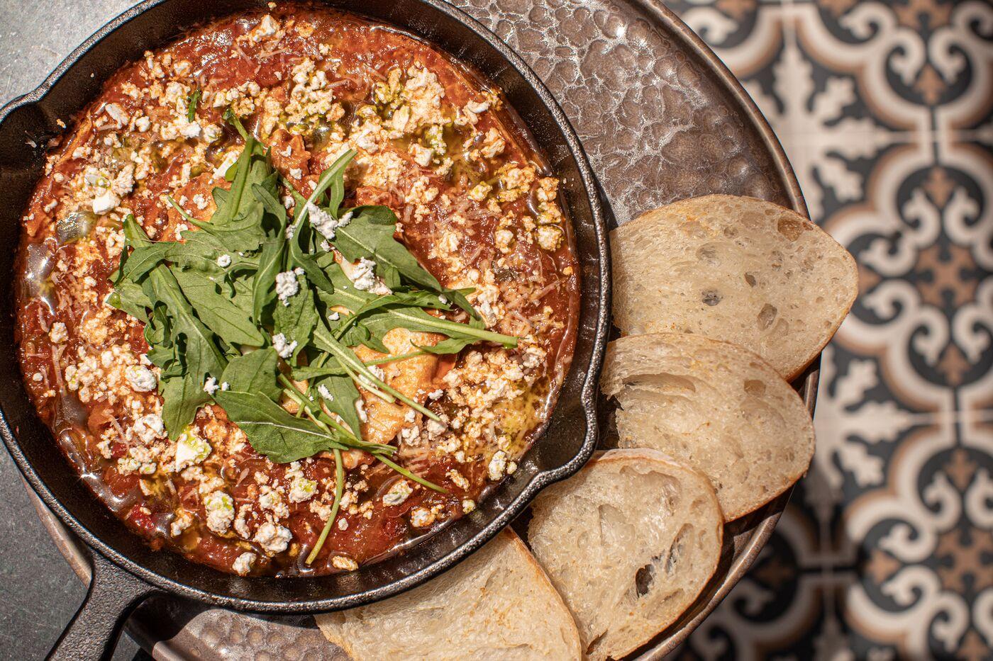 Baked Egg Ratatouille