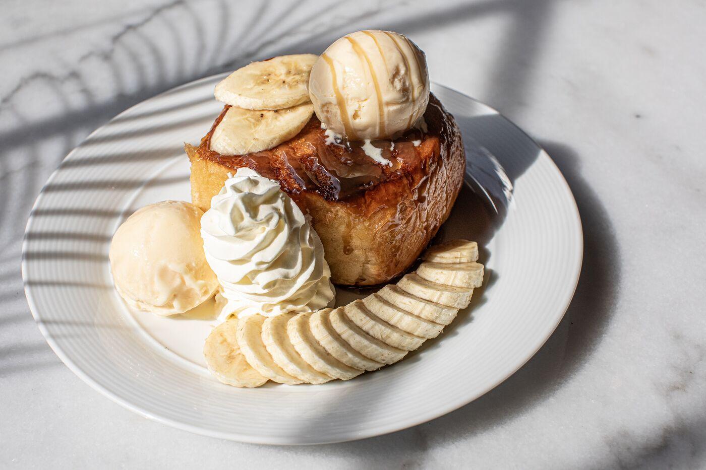 Banana Honey Toast
