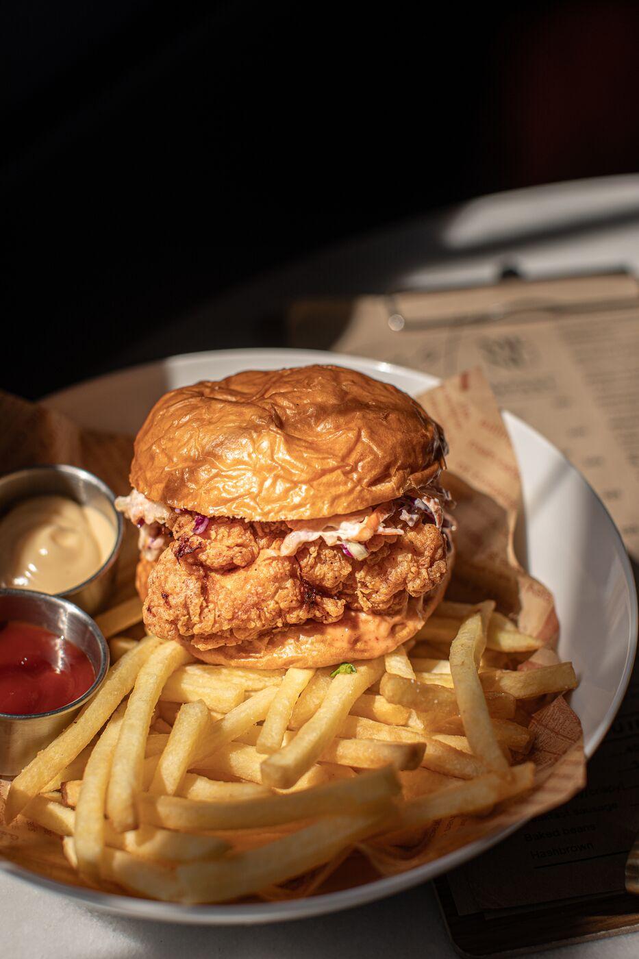 Buttermilk Fried Chicken Burger