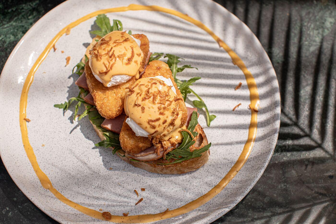 Hashbrown Eggs Benny